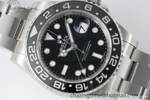1219 RelaxedFit GMT Master II 116710 LN 904L SS C+F 1:1 Best Edition Black Dial on Oyster Bracelet VR3285 CHS 2252